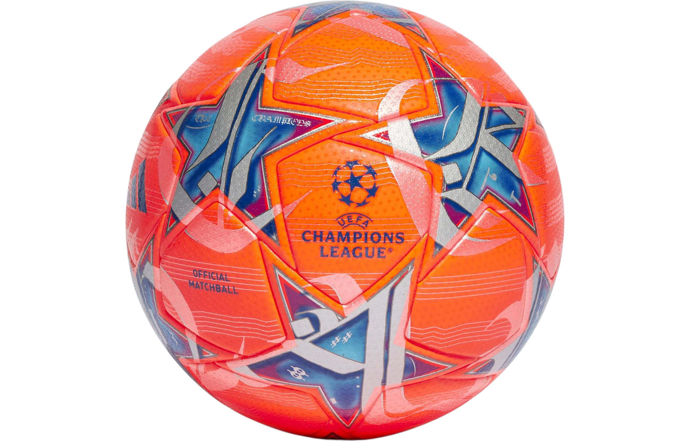 

Adidas Размер 5 футбольный мяч PU бесшовный термосварной Unisex Neon Red Blue