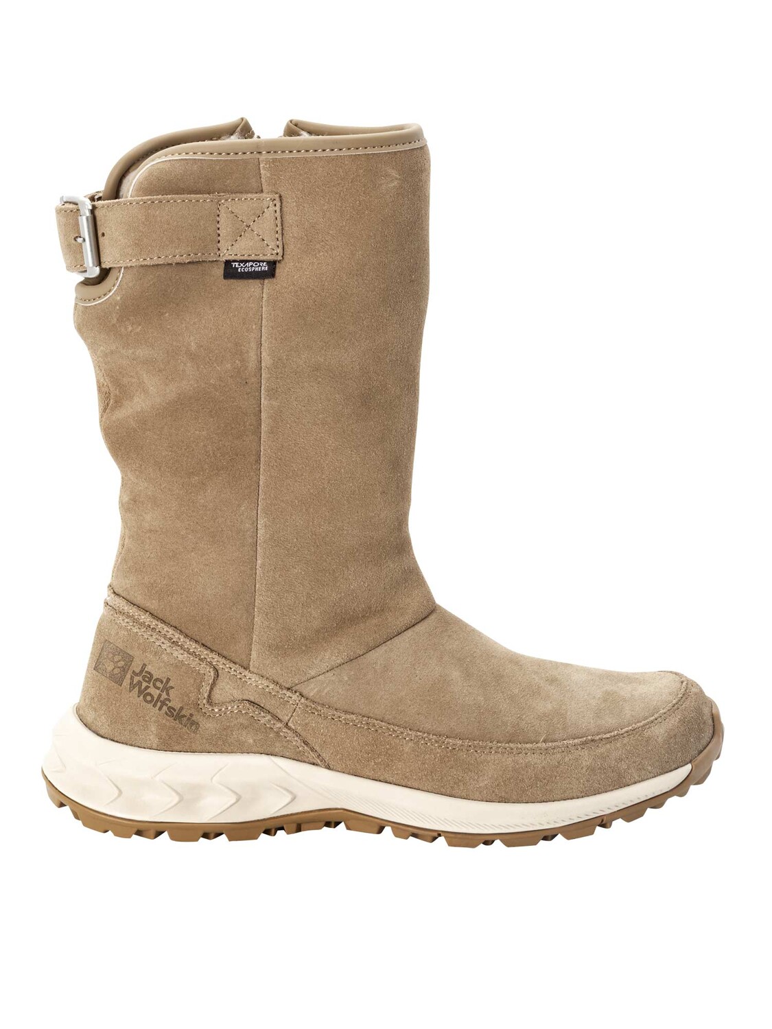 

Сапоги Jack Wolfskin QUEENSTOWN TEXAPORE BOOT H W, бежевый