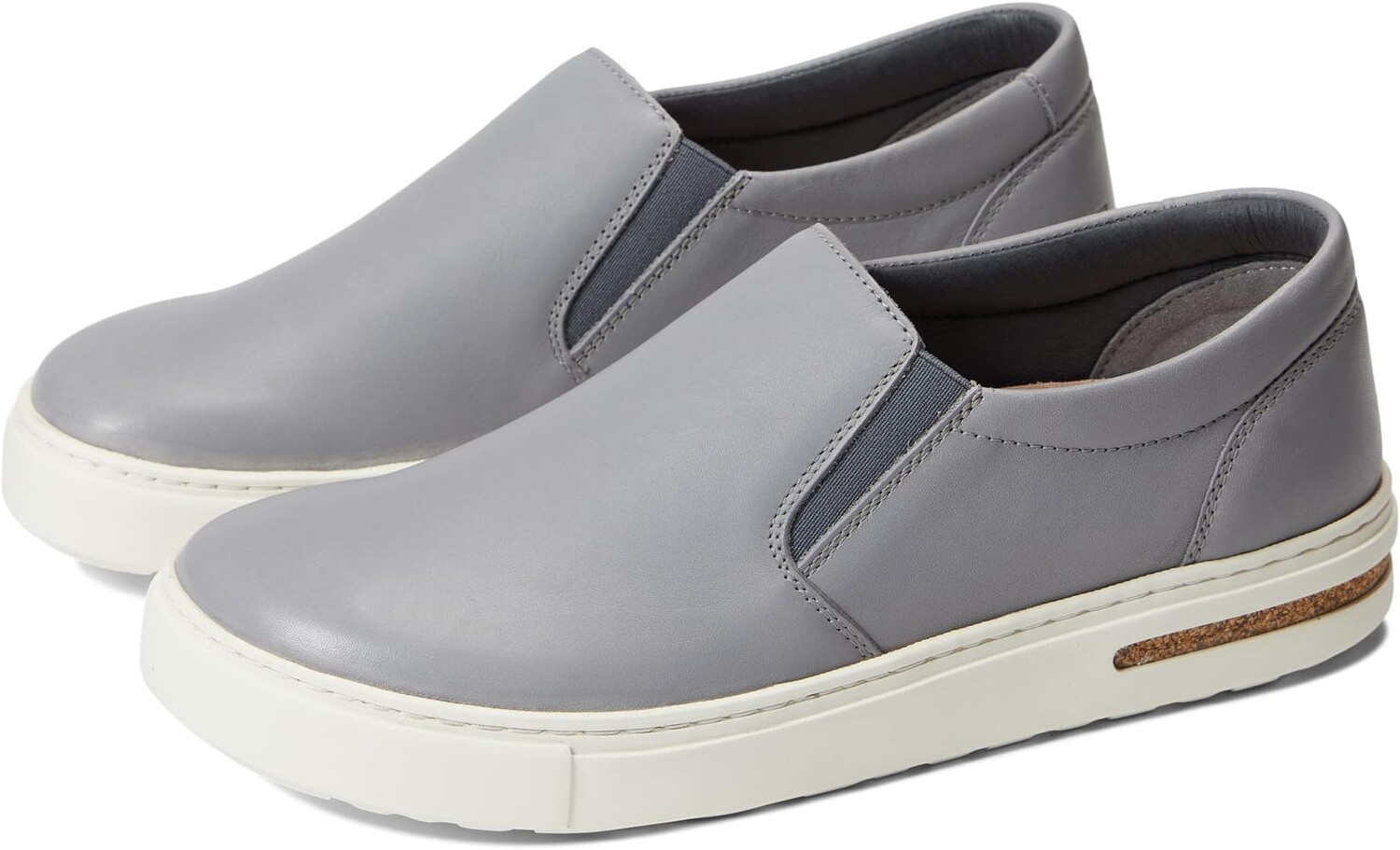 

Кроссовки Birkenstock Oswego - Leather, цвет Gray Leather