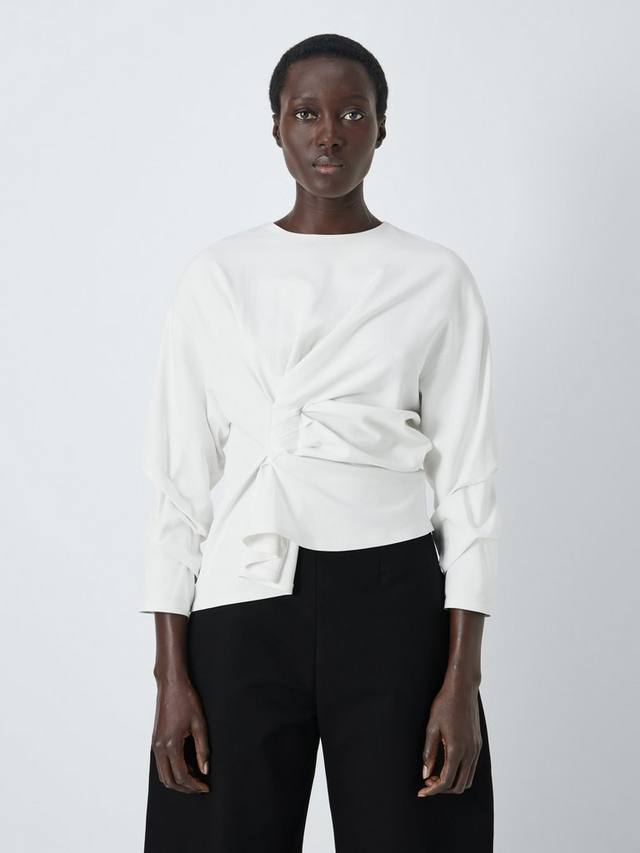 

Блузка с узлом John Lewis x A.W.A.K.E. MODE, Off White