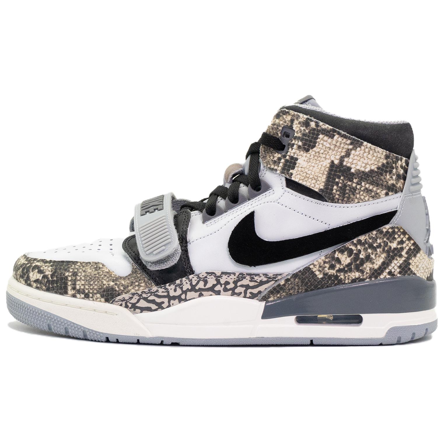 

Кроссовки Jordan Legacy 312 Vintage Basketball Shoes Men High-top Gray, светло-серый