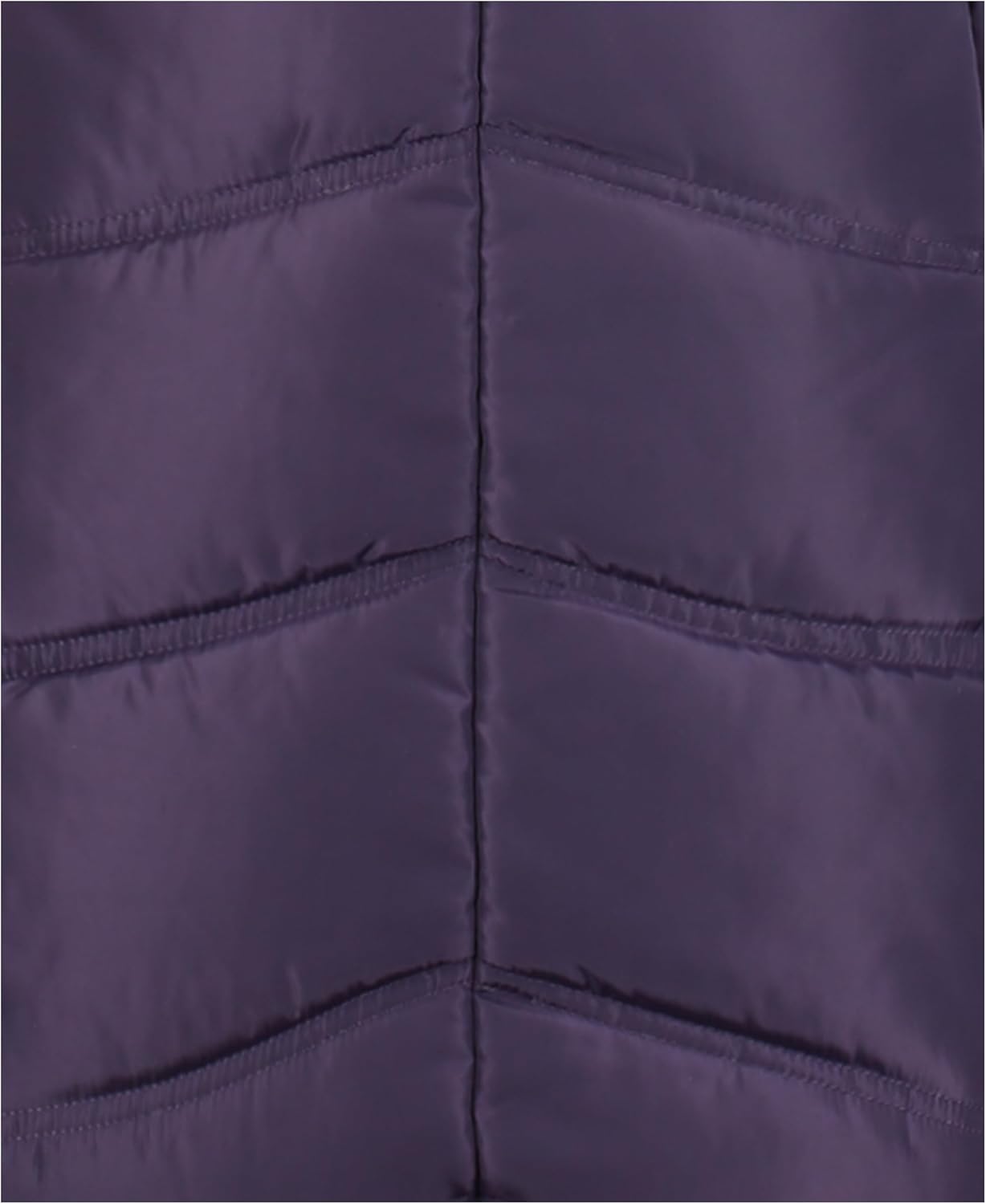 Зимняя куртка-пуховик Calvin Klein для девочек с капюшоном, длинное плотное пальто с флисовой подкладкой, Purple Aerial — фото 3