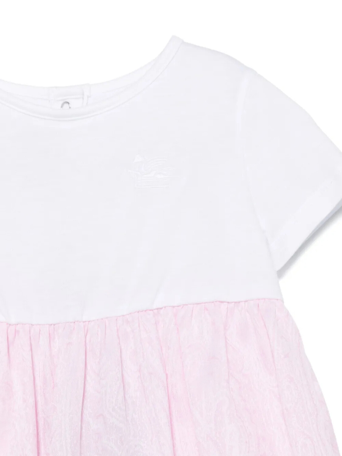 ETRO KIDS шорты с жаккардовым узором пейсли, розовый — фото 3