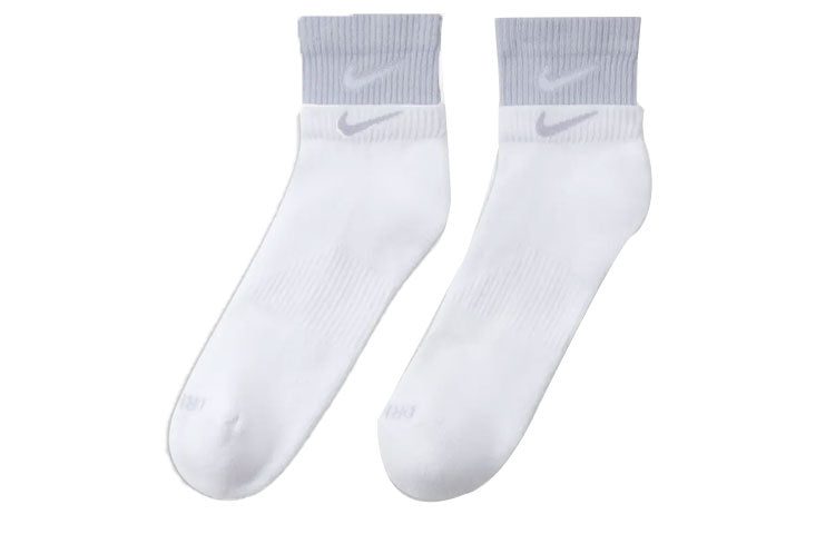 Носки Nike Unisex Everyday Plus Cushioned Ankle Tube Socks 2 Packs Purple, фиолетовый — фото 2
