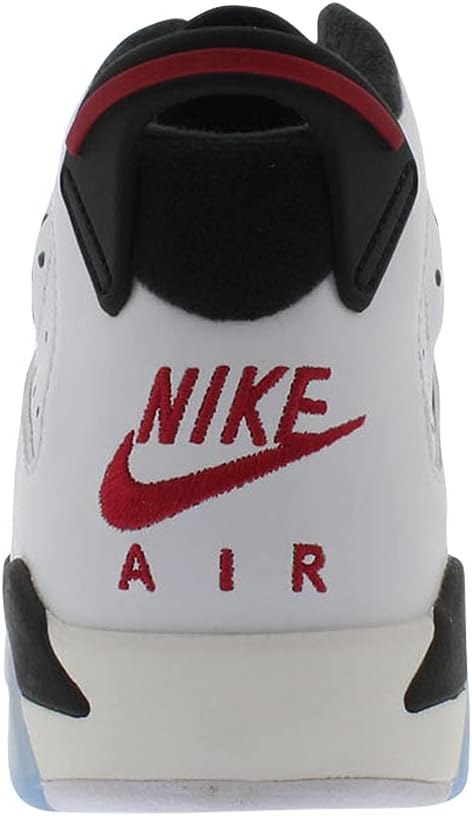 Кроссовки Jordan Girl's Air VI Retro Low (для старших детей), белый/черный — фото 4