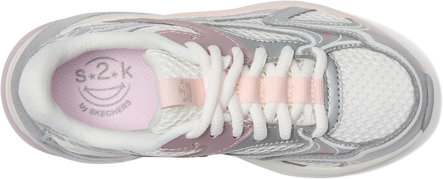 Кроссовки Skechers Girls S2k, слоновая кость — фото 2