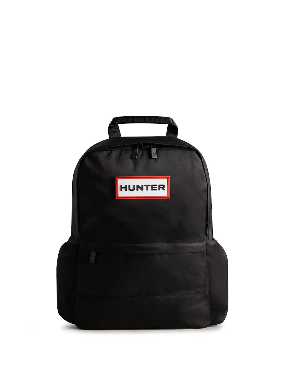 

Оригинальный рюкзак унисекс с застежкой-молнией Hunter, чёрный