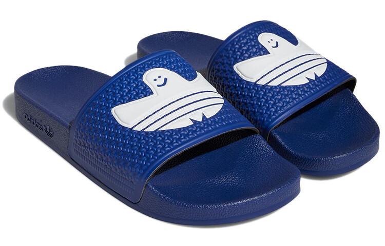 Мужские шлепанцы adidas originals Shmoofoil — фото 2