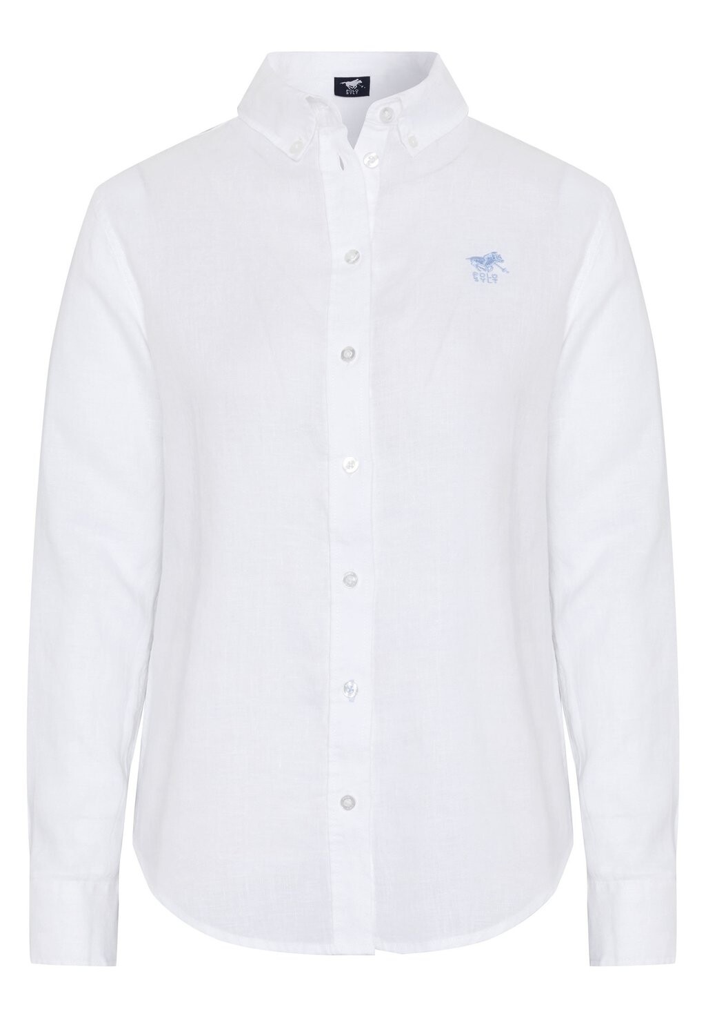 

Блузка-рубашка Regular Fit Polo Sylt, ярко-белая