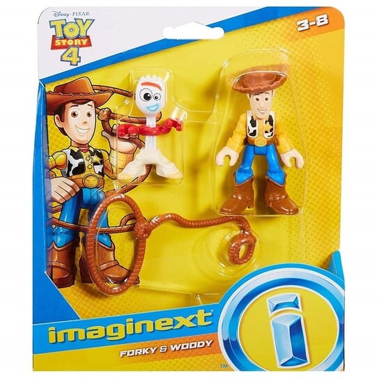 

Mattel, Набор коллекционных фигурок, История игрушек 4, Вуди и Форки Fisher Price