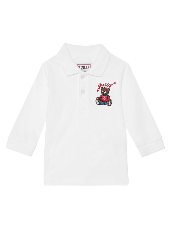 

Поло regular fit N5YP00 KADZ4 Guess, белый