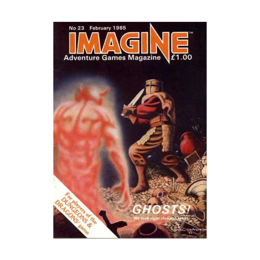 

Журнал #23 "Gothic Adventure for D&D", Imagine Magazine