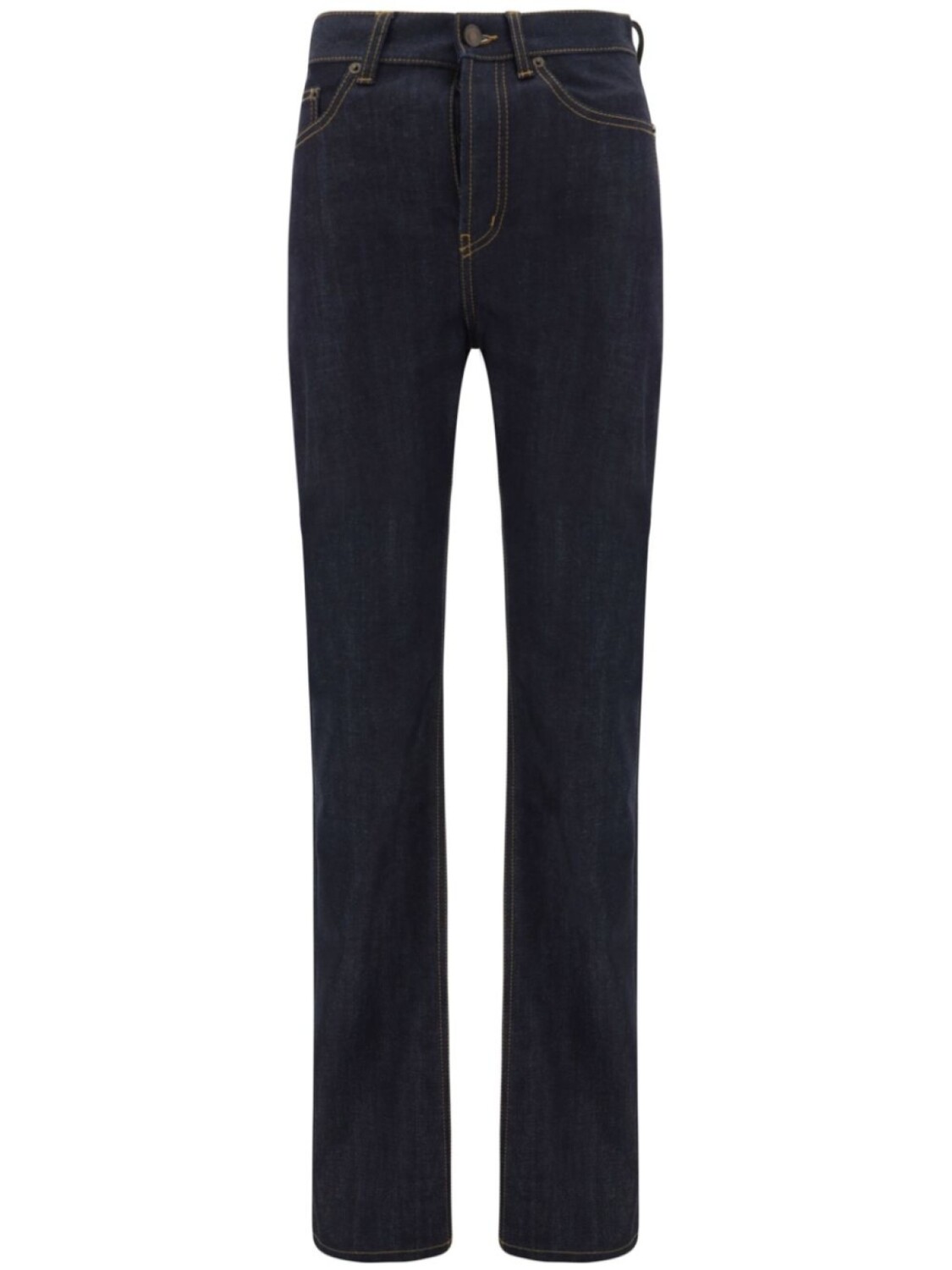 

Джинсы с нашивкой-логотипом 90-х Saint Laurent, синий