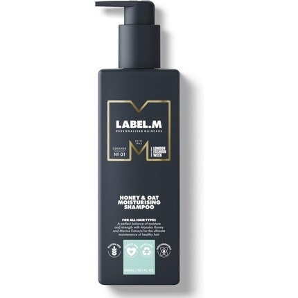 

LABEL.M Увлажняющий шампунь «Мед и овсянка» 300мл
