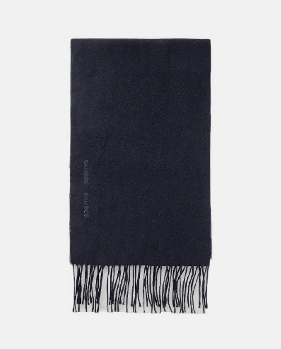 

Шарф SAJOLLY Samsoe Samsoe, темно-синий