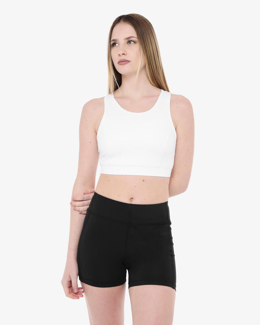 

JAKED белая синтетическая майка для фитнеса для женщин