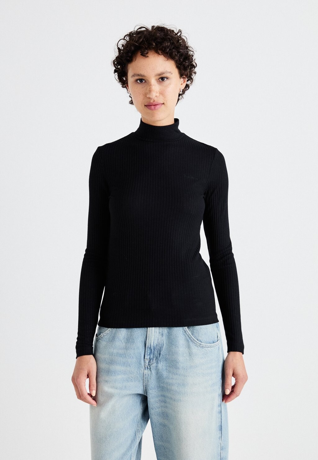 

Топ с длинными рукавами FLORY Pepe Jeans, черный