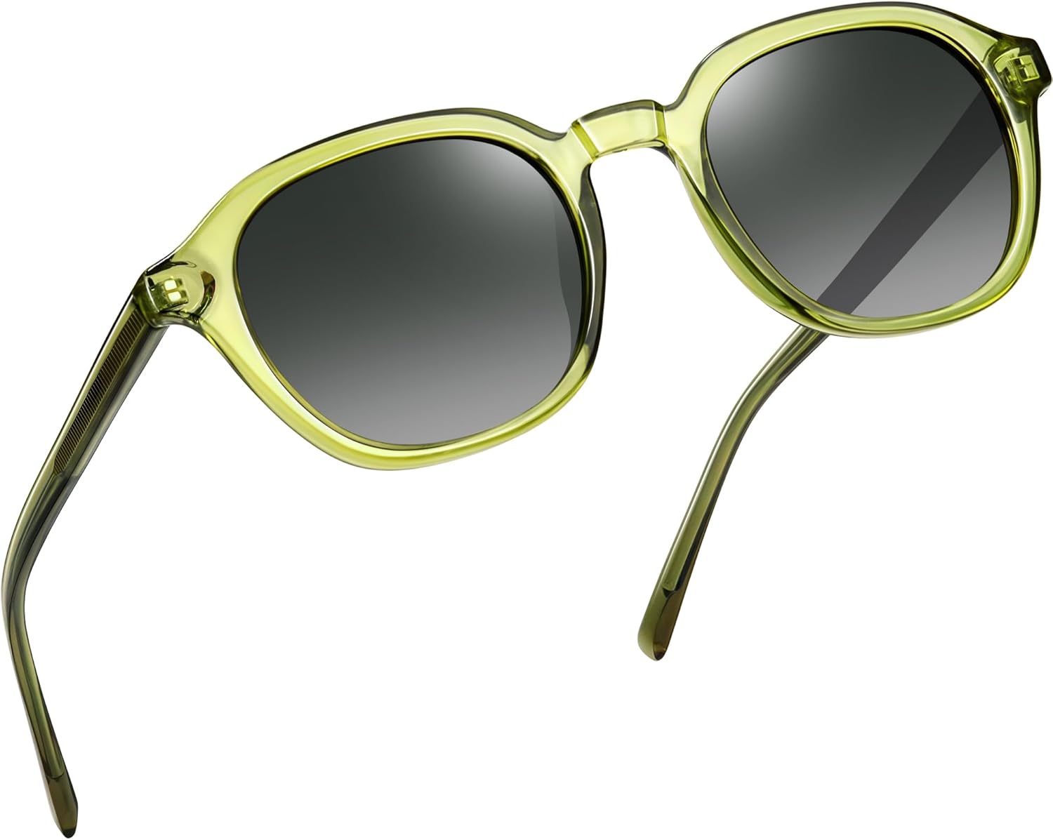 

Солнцезащитные очки Joopin с поляризацией, квадратной формы, для женщин и мужчин, модные солнцезащитные очки из ацетата с защитой от УФ-излучения, ретро-стиль, форма «замочной скважины», Tinted Green