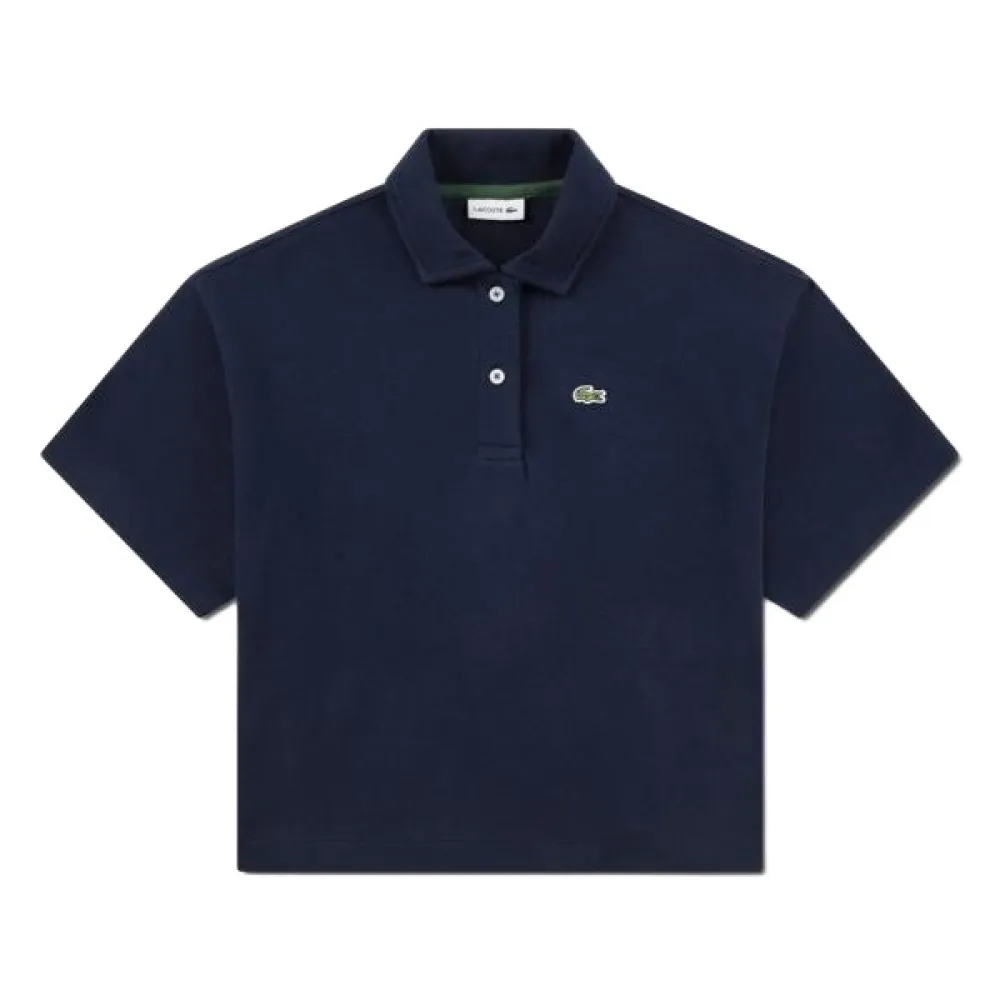 

Поло с коротким рукавом Lacoste Kids 447046, синий