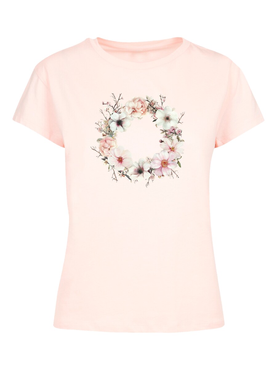 

Футболка F4NT4STIC Rosa Blumenkranz, Light pink/Dark pink
