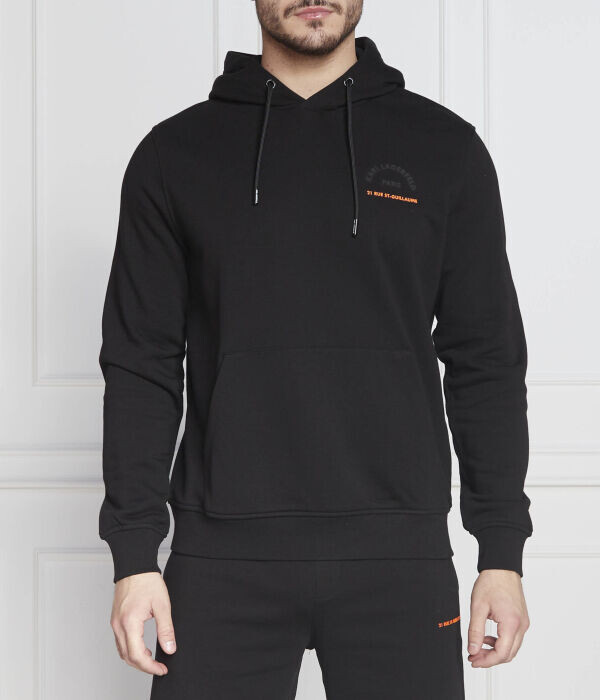 

Толстовка Karl Lagerfeld Regular Fit, черный / красный