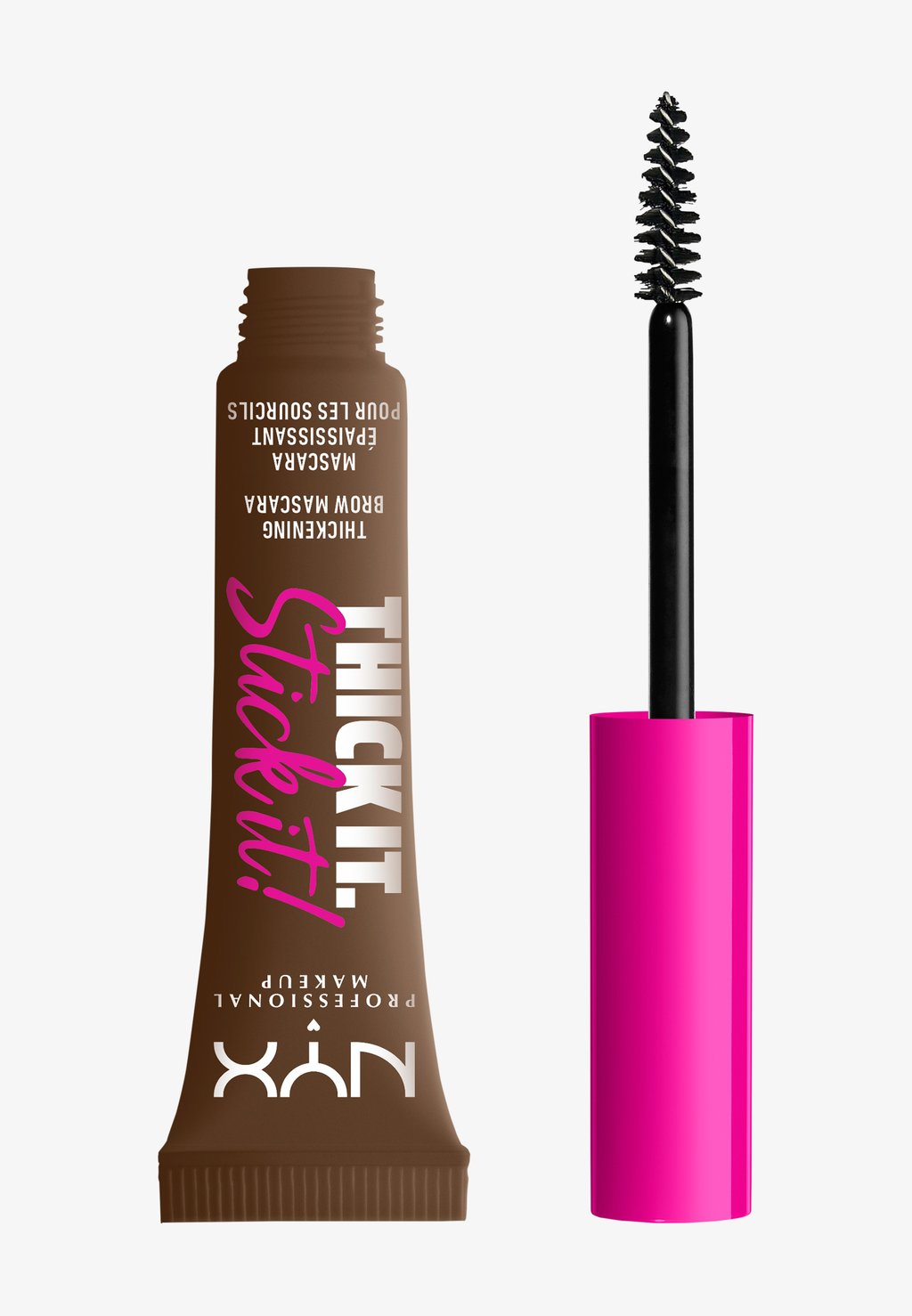 

Тушь для ресниц Thick It. Stick It! Brow Mascara Nyx Professional Makeup, цвет brunette