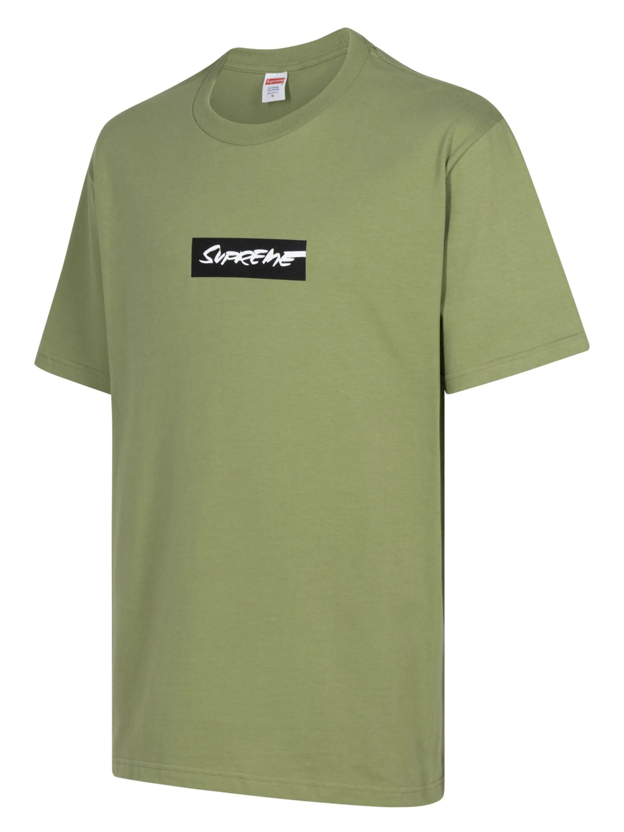 Футболка Futura с принтом Supreme, зеленый — фото 3