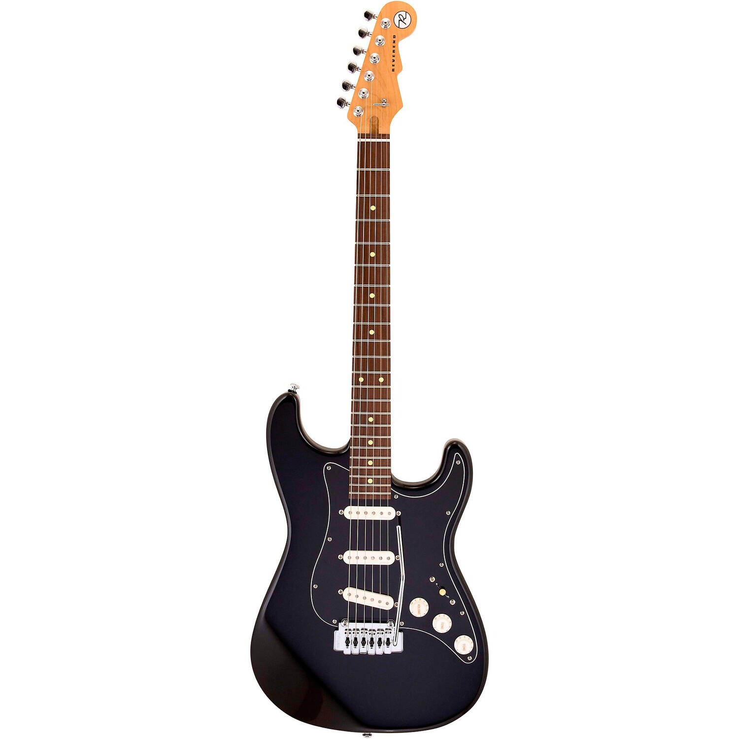 

Reverend Gil Parris GPS Электрогитара из палисандра Midnight Black