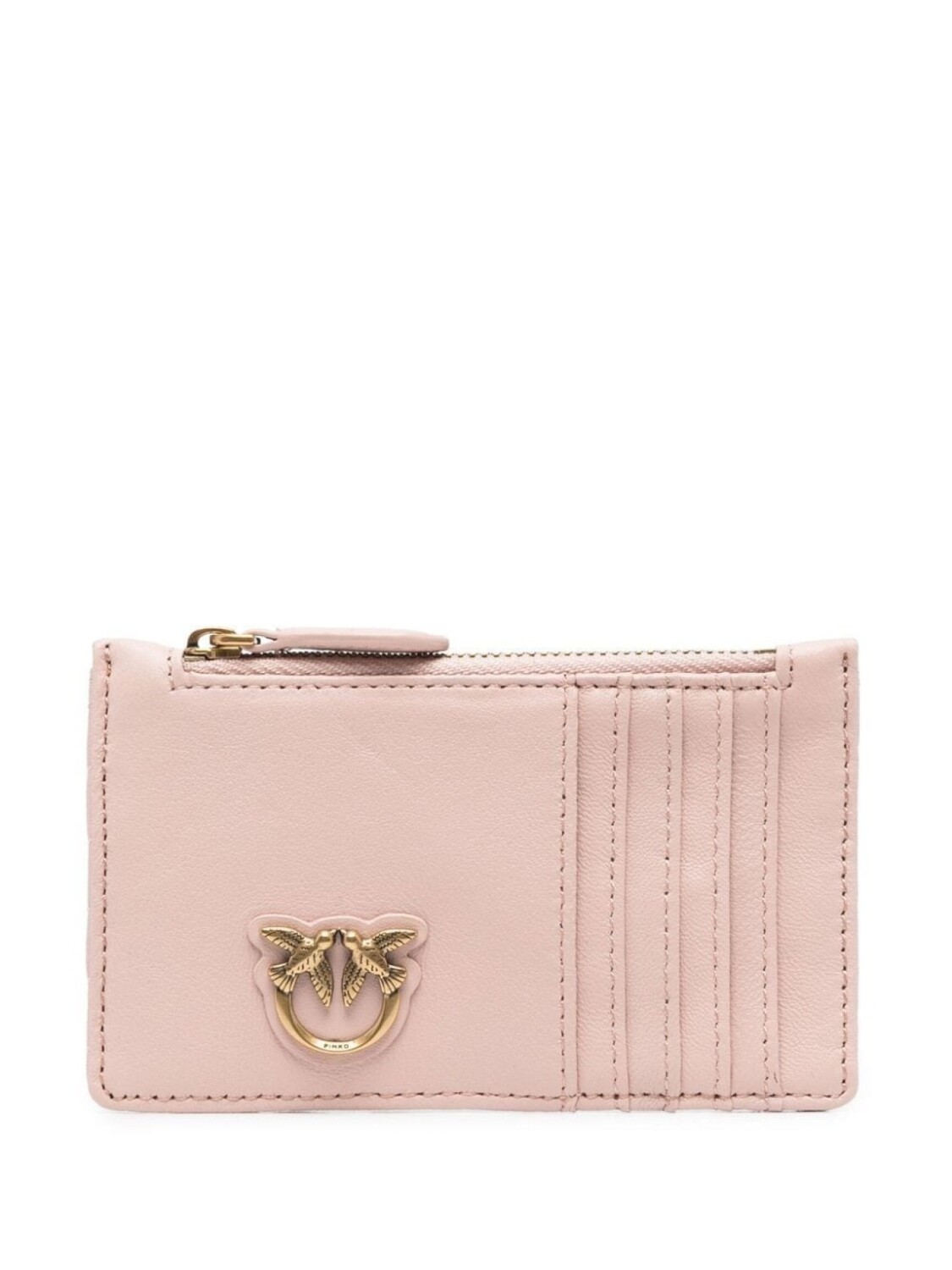 

PINKO стеганый кошелек Love-Birds, розовый