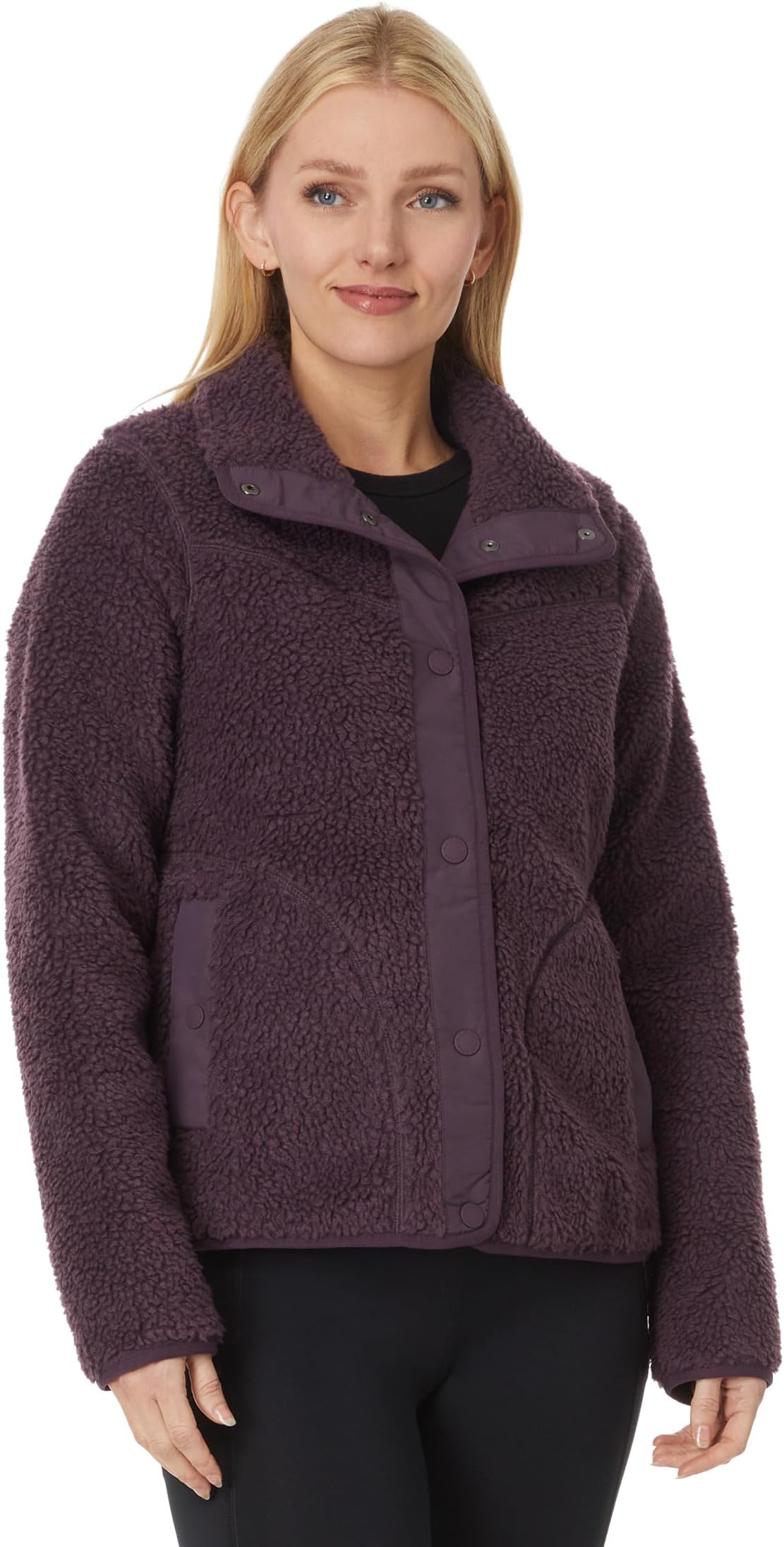 

Куртка L.L.Bean Bean's Sherpa Fleece Jacket, цвет Eggplant