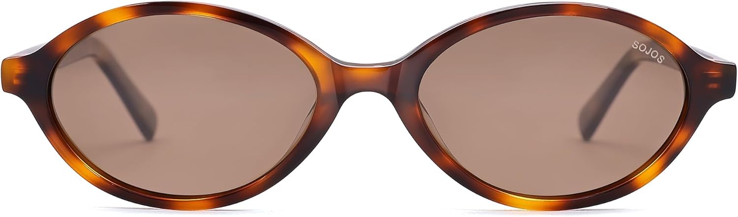 

Солнцезащитные очки SOJOS из ацетата, поляризованные, овальной формы, женские, в стиле ретро, ​​ручной работы, узкие, в стиле Y2K, легкие, винтажные, дизайнерские, 90-е годы, модель SJ3013, Turquoise