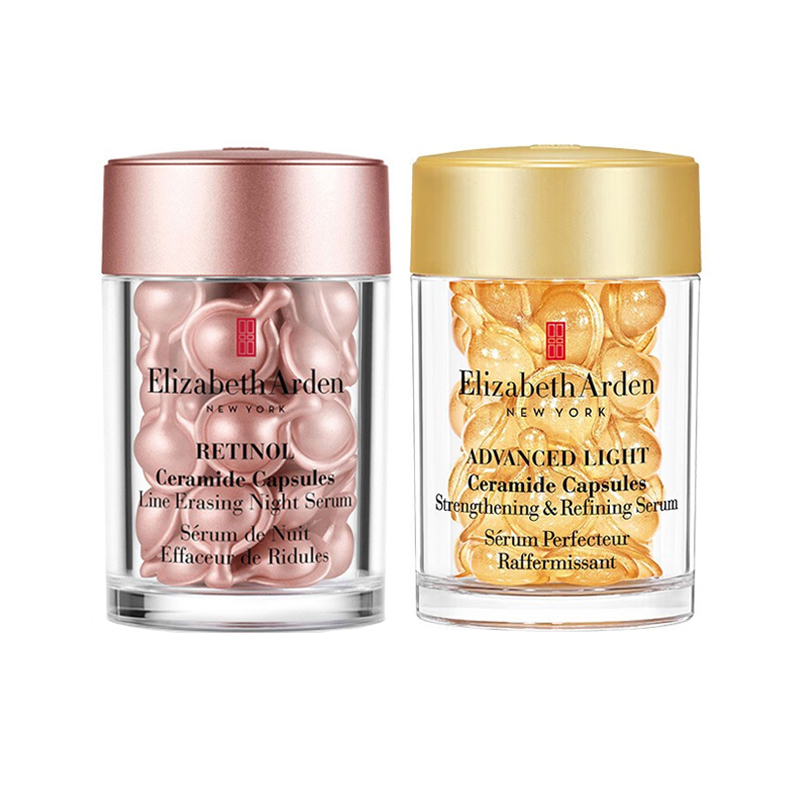 Антивозрастные сыворотки для лица в капсулах Elizabeth Arden: Advanced Ceramide Capsules, 30 шт + Retinol + HPR Ceramide Capsules, 30 шт — фото 3