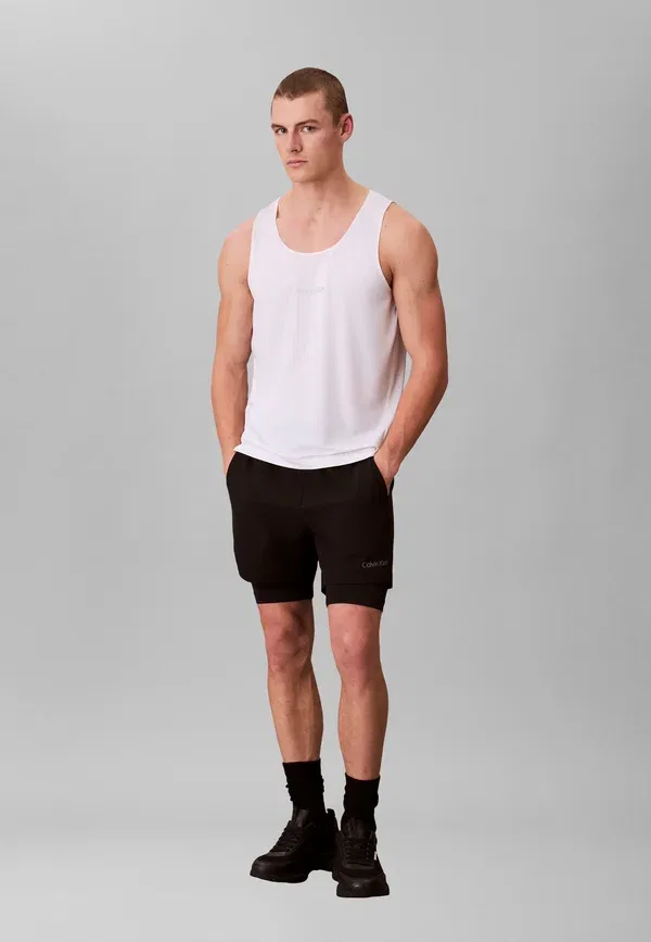 Топ для фитнеса Calvin Klein, классический белый — фото 2