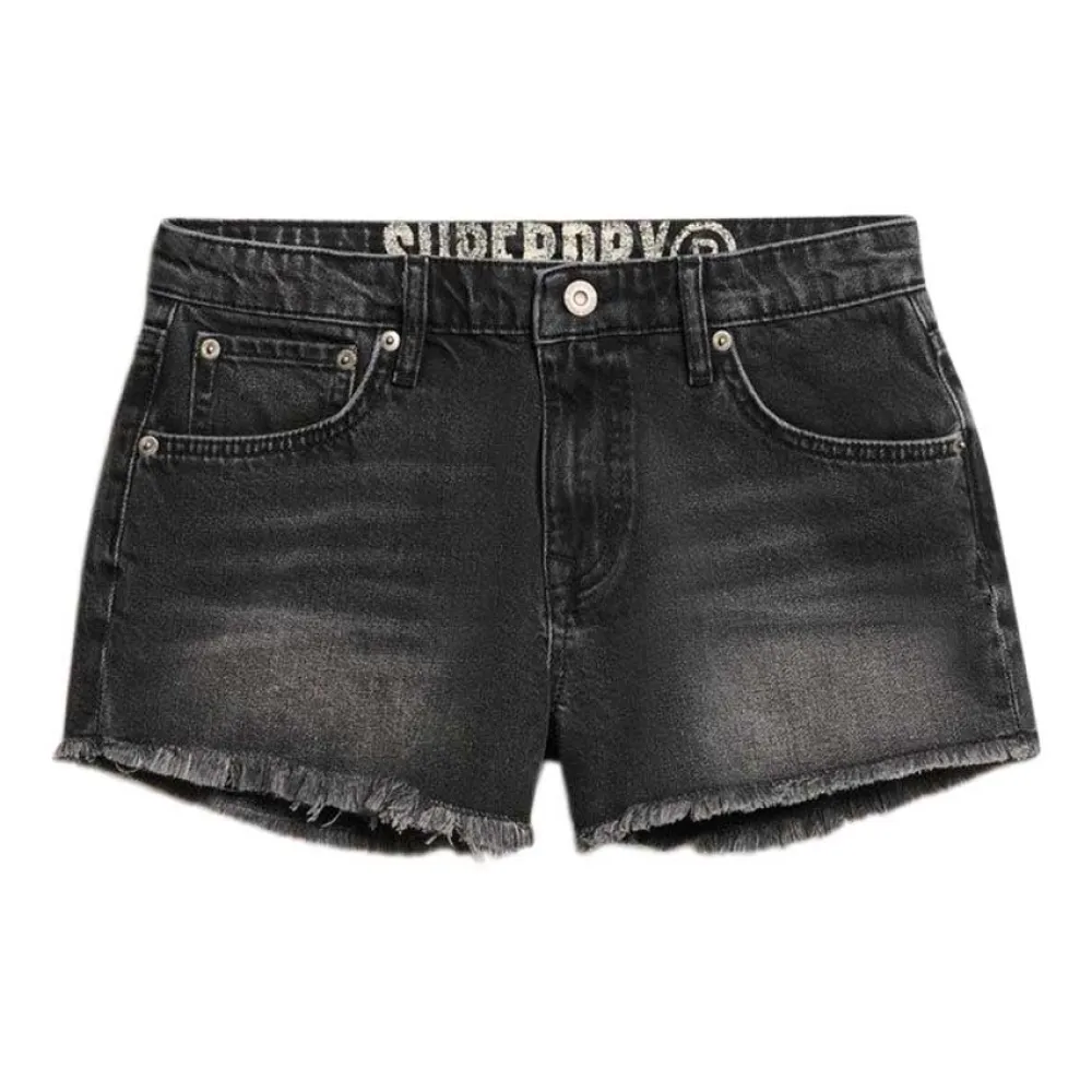 

Шорты Superdry Hot denim, черный