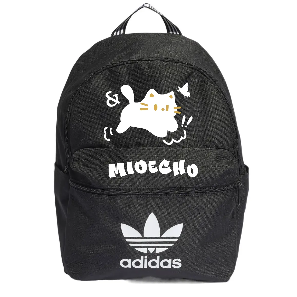 

Adidas Originals Полиэстеровый рюкзак обычный унисекс черный, Kitten