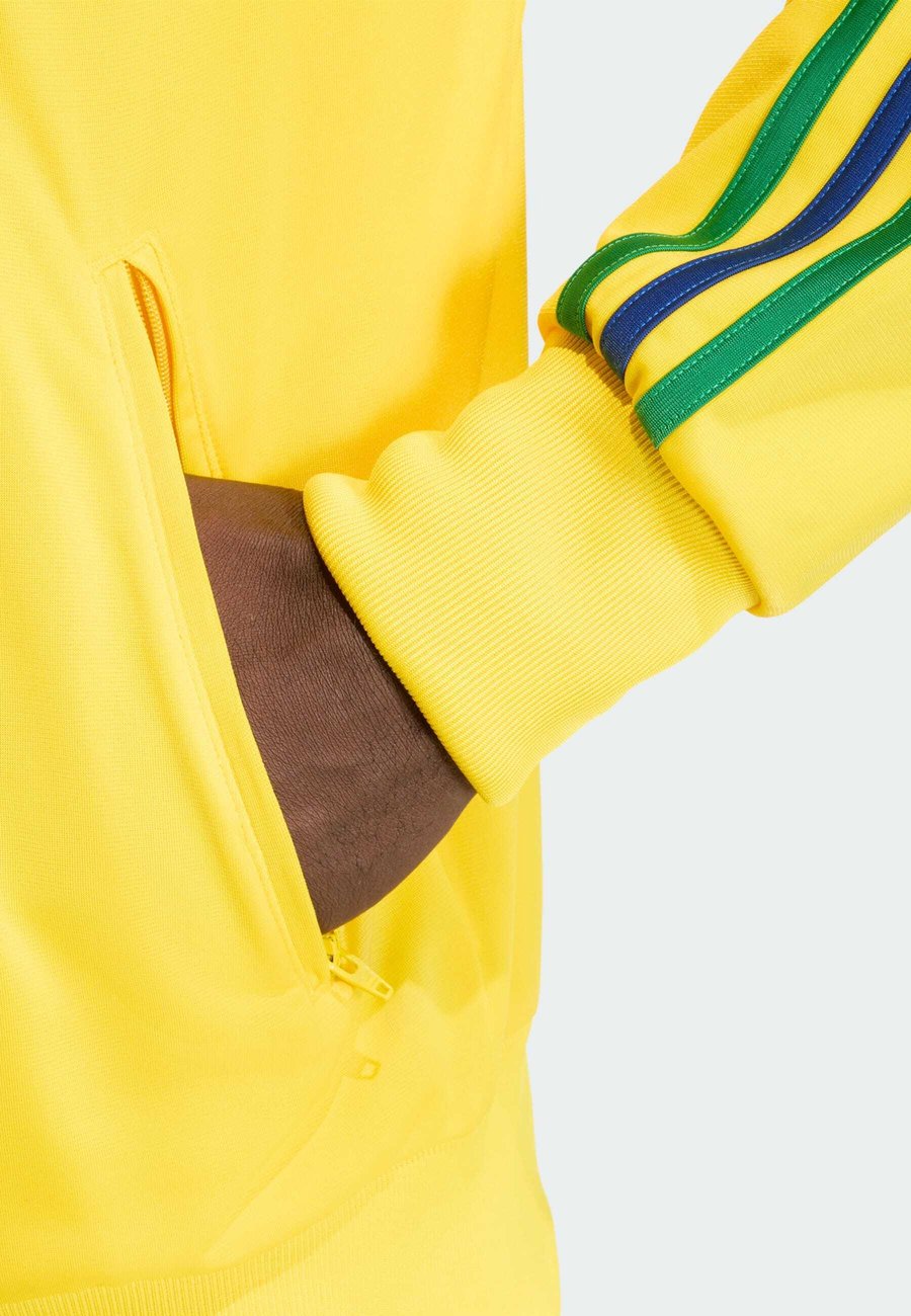 Толстовка Adidas Originals FIREBIRD, Eqt Yellow Green Collegiate Royal/Yellow — фото 3
