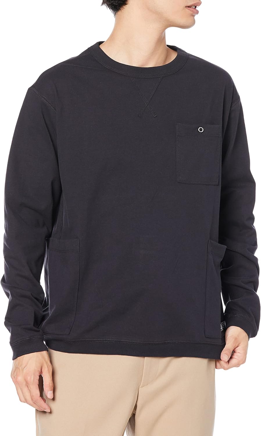 

Футболка с длинными рукавами и 5 карманами G-958 Co-Cos Nobuoka, темно-синий