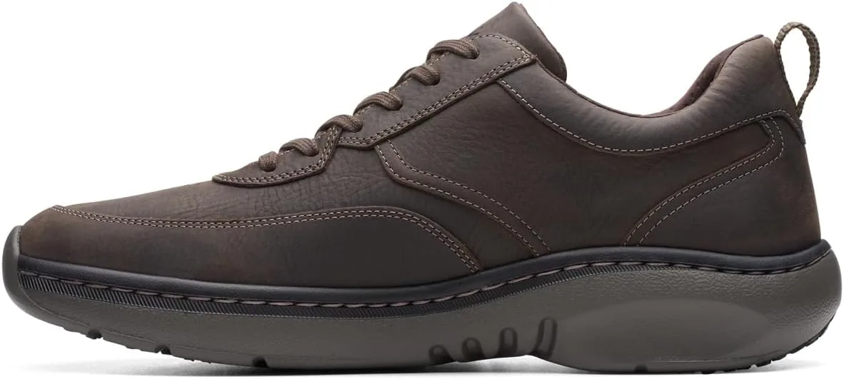 Мужские кроссовки Clarkspro и кроссовки Clarks на шнуровке, темно-коричневый