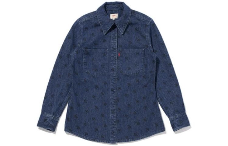 Рубашка женская джинсовая синяя Levi’S