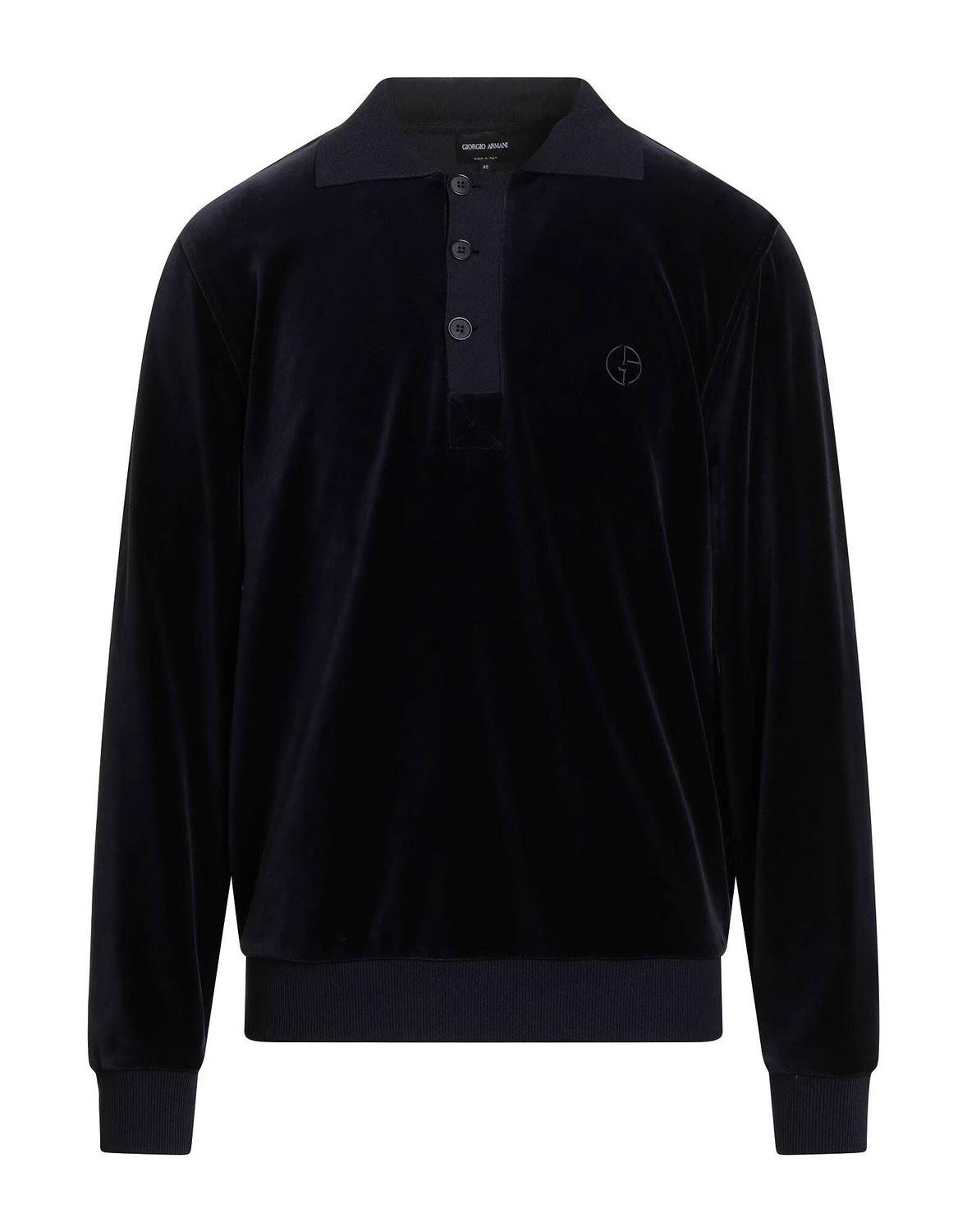 

Рубашка поло Giorgio Armani, полуночно-синий