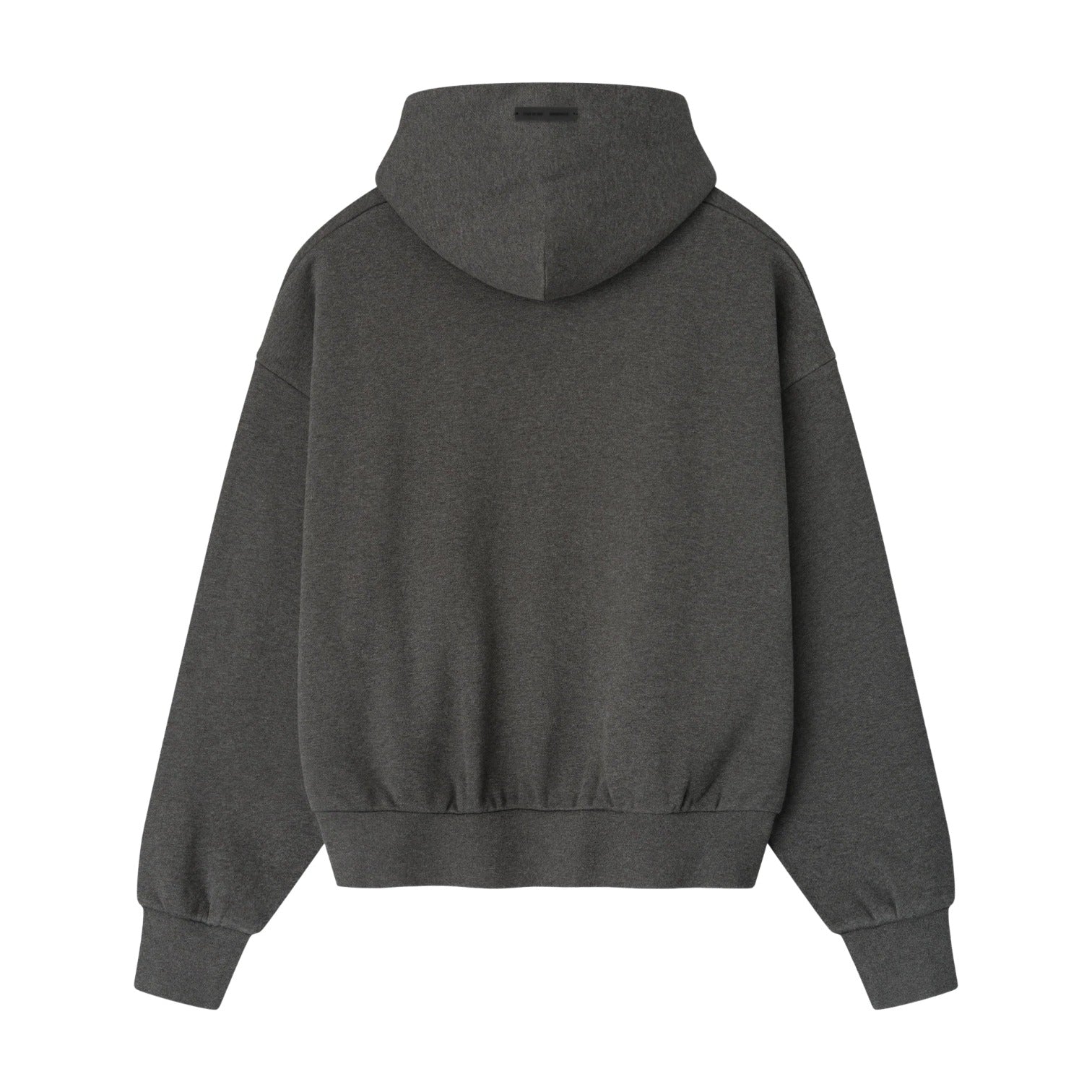 Толстовка Fear of God Essentials Embossed Essentials Classic Hoodie, цвет «угольно-серый меланж» — фото 2
