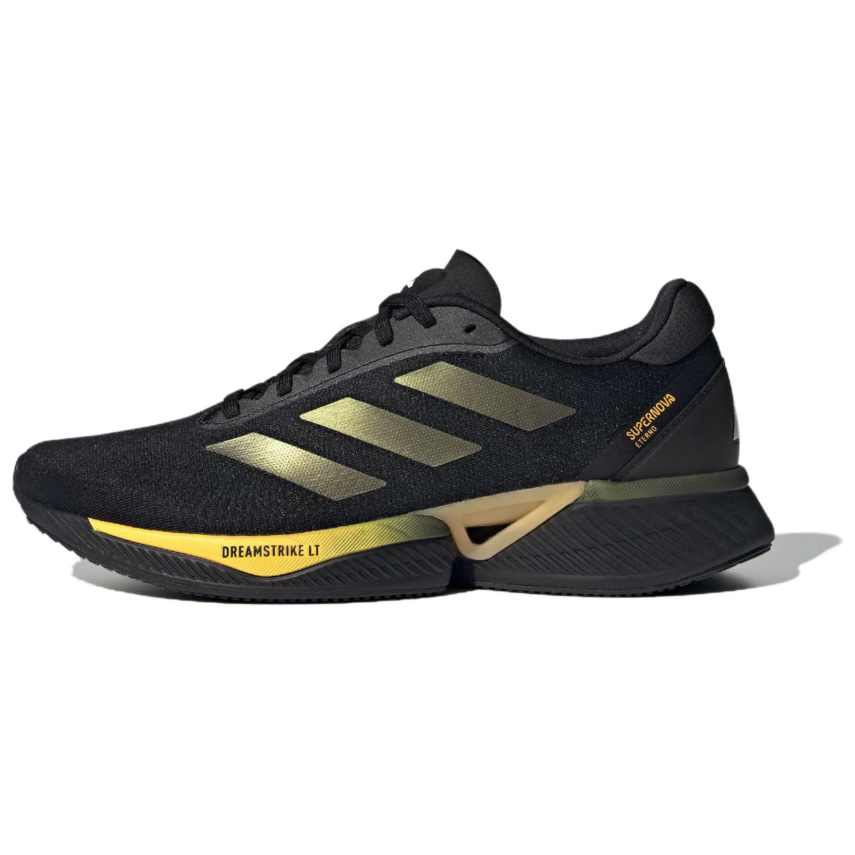 

Adidas Кроссовки для бега Supernova Eterno Anti Slip, износостойкие, низкие, мужские, черно-золотые