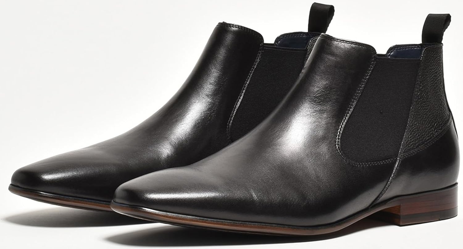 Lucius mens сапоги с боковой резинкой Llb100-1, черный — фото 2
