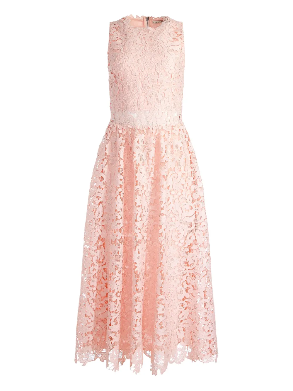 

Платье миди Babette Alice + Olivia, розовый