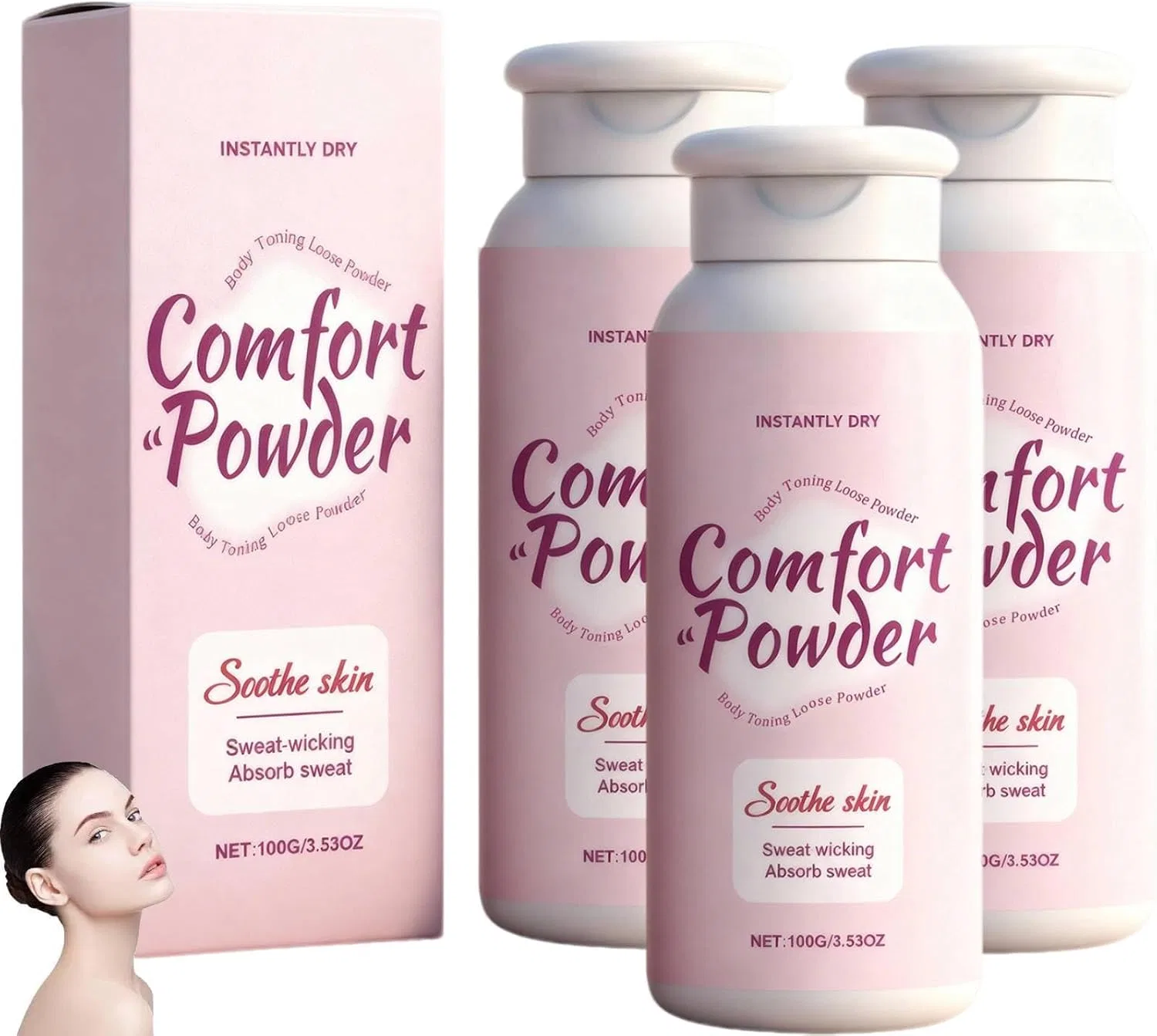 Пудра для тела «Comfort Powder» для женщин Generic