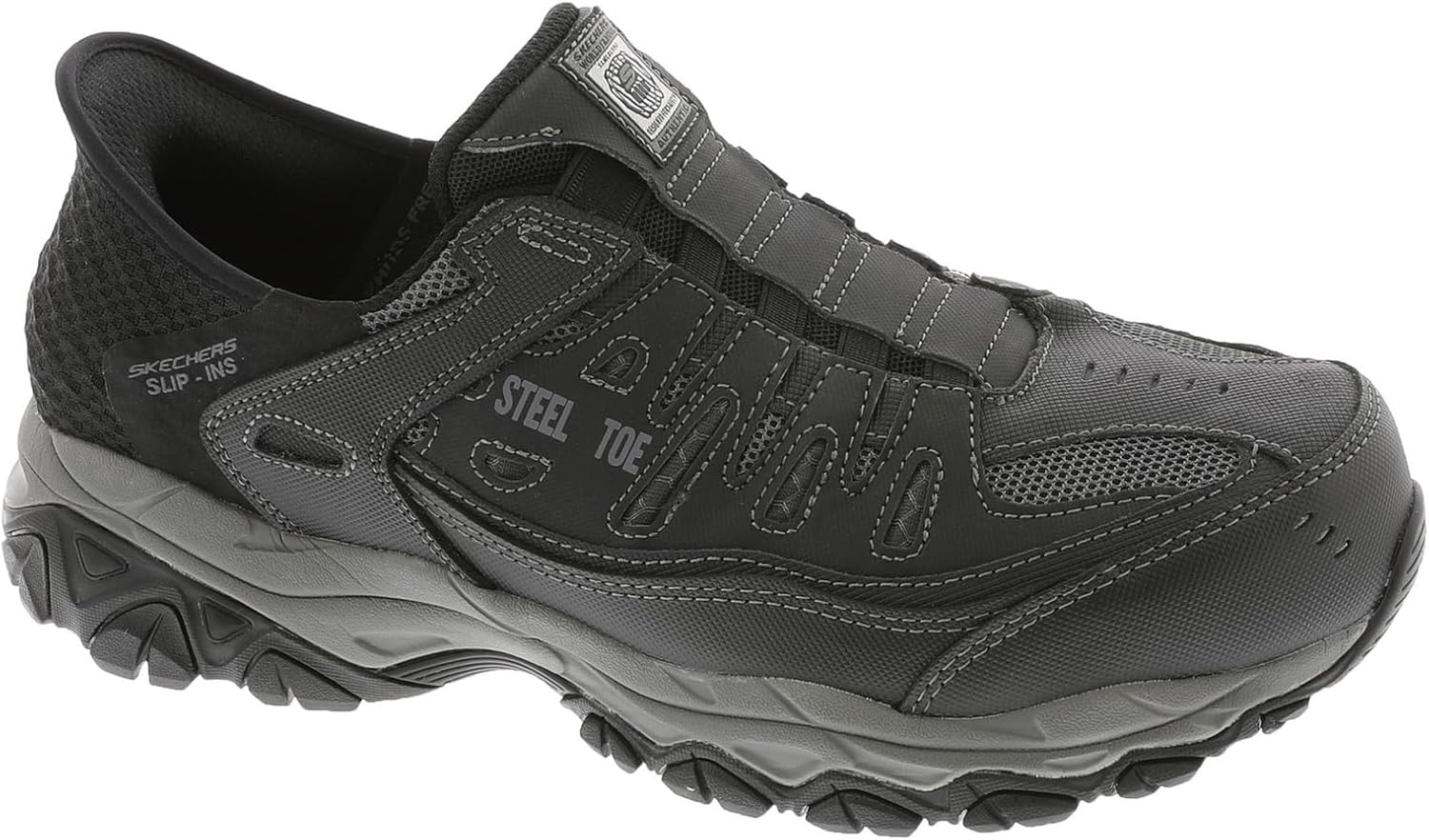 Мужские безшнурковые кроссовки Skechers Cankton-Faison St, черный — фото 2