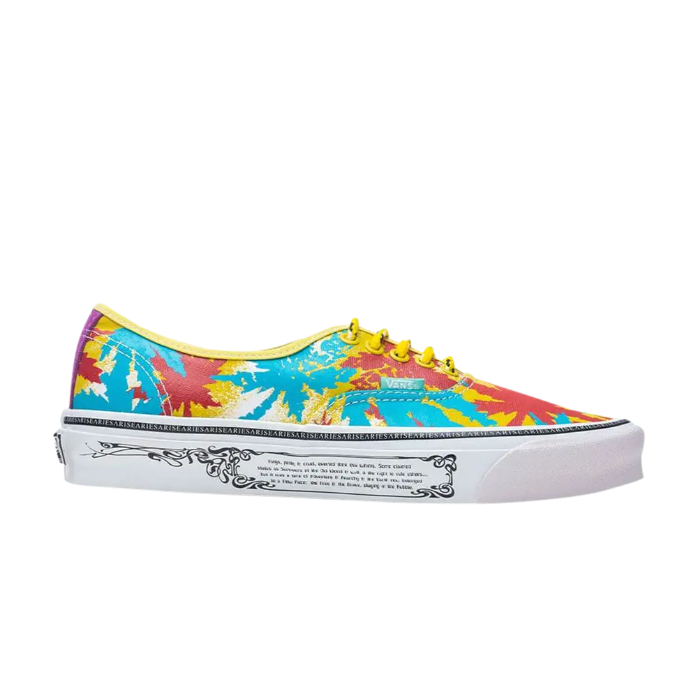 Кроссовки Aries x OG Authentic LX Vans, мультиколор