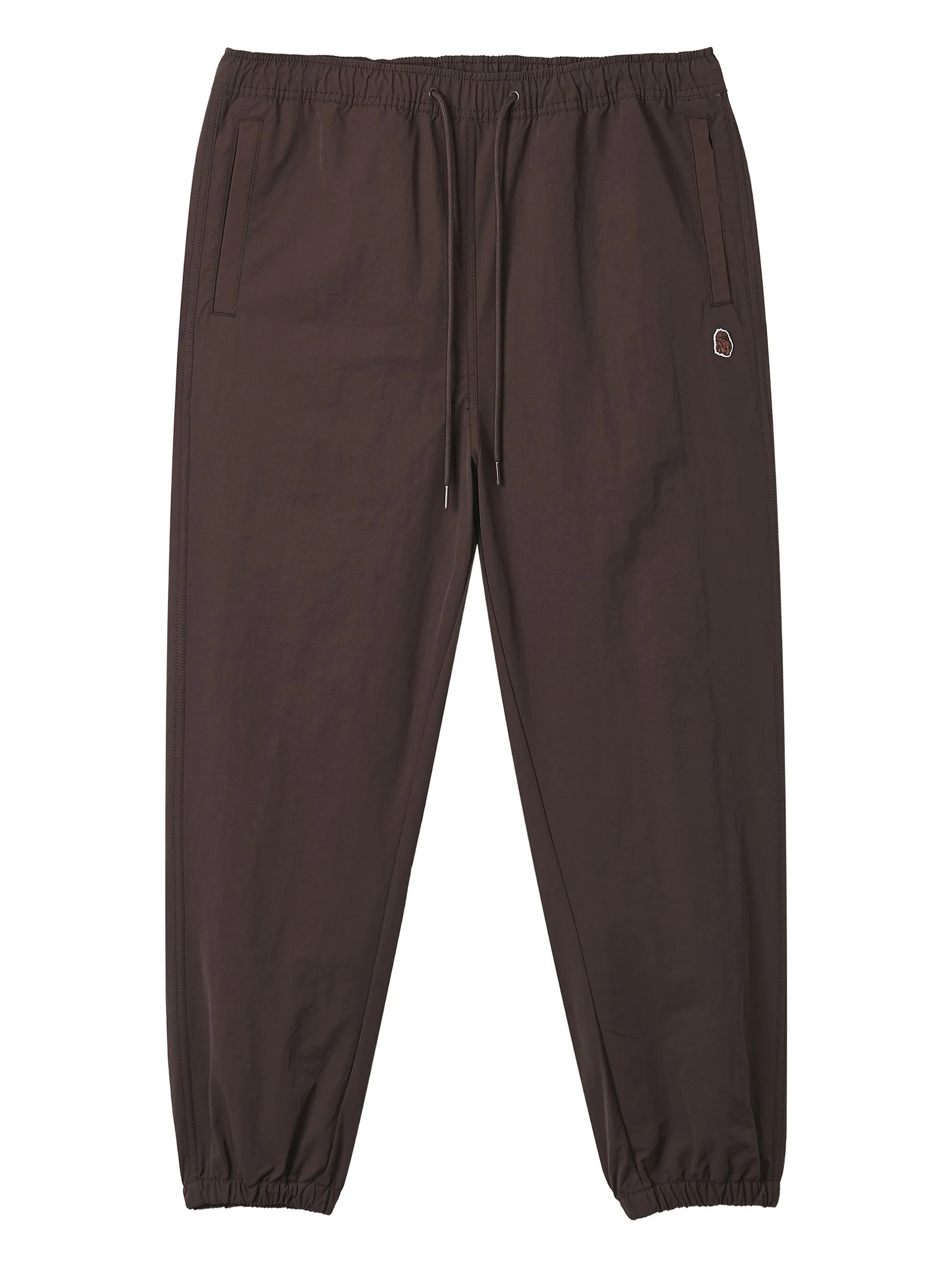 

Брюки с нашивкой-логотипом Fingercroxx, коричневый