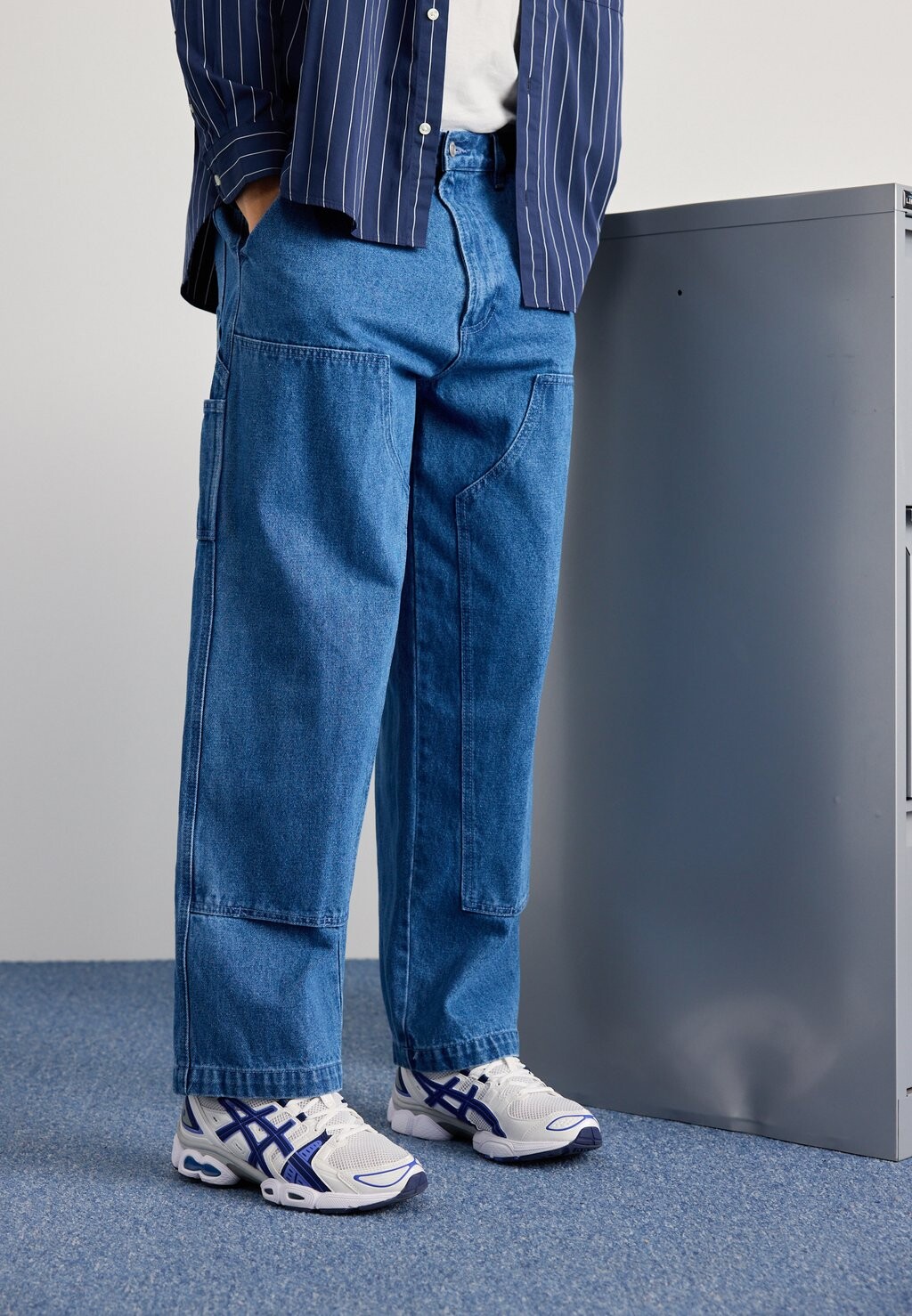 

Джинсы свободного кроя BIGWIG CARPENTER PANT Obey Clothing, цвет light indigo