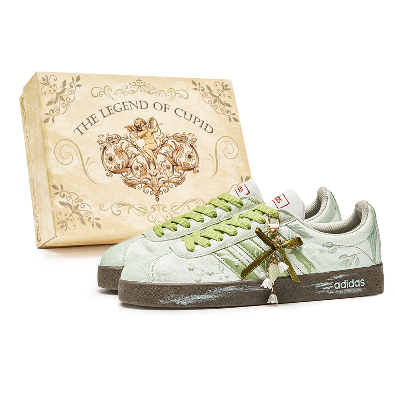 

Adidas Neo VL Court 2.0 Free Panda, Lin Lan Chun дышащие низкие кроссовки для скейтбординга унисекс белый зеленый